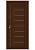 Дверь межкомнатная LIGHT 2110 цвет Орех вельвет
