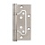 Петля из нержавейки универсальная без врезки 500-2BB 100x2,5 (INOX 304)
