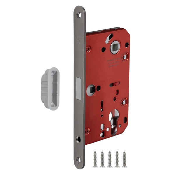 Корпус Fuaro (Фуаро) врезного замка MAGNM85C-50/BL INOX GR-23 графит (блистер)