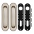 Ручки для раздвижных дверей Soft LINE SL-010 SN