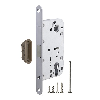 Корпус Fuaro (Фуаро) врезного замка MAGNM85C-50 (M85C-50) SSC сатинированный хром