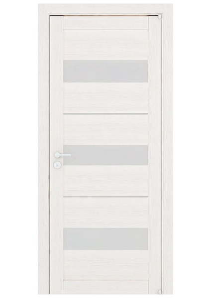 Дверь межкомнатная LIGHT 2126 цвет Белый велюр