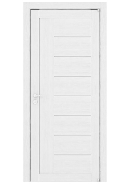 Дверь межкомнатная LIGHT 2110 цвет Белый велюр