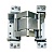Петля Fuaro (Фуаро) скрытой установки HH-180 (hide hinge) до 100 кг (на 2 петли)