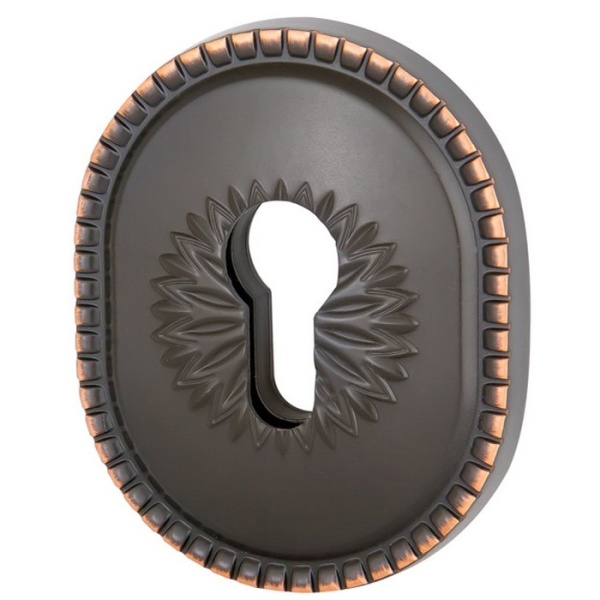 Декоративная накладка на цилиндр ET-DEC CL (ATC Protector 1) ABL-18 Темная медь