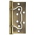 Петля универсальная без врезки IN4500W AB (500-2BB 100x2,5) бронза