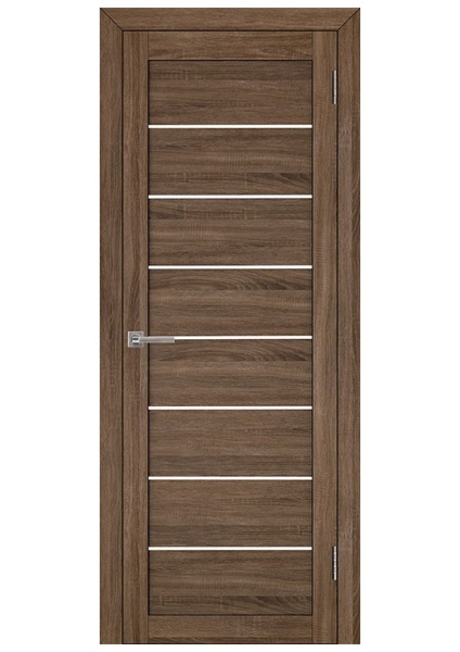 Дверь межкомнатная LIGHT 2125 цвет Серый велюр