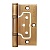 Петля универсальная без врезки IN3200W CF (200-2B 75x2,5) кофе