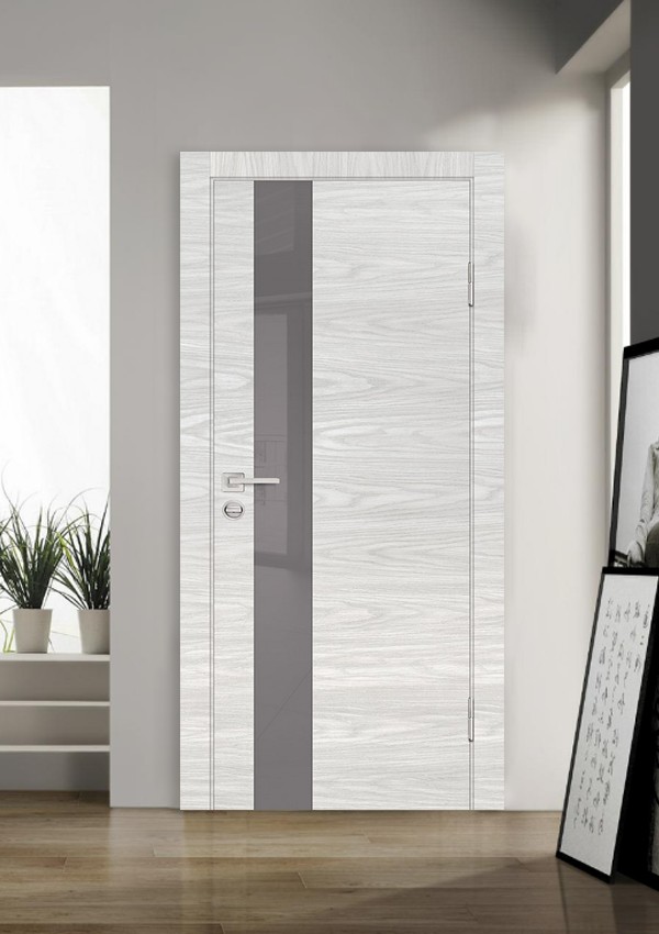 dveri mezhkomnatnyie dveri ekoshpon pvh model p 10 dub skay bezhevyiy seryiy lakobel stil hay tek 02 Межкомнатная дверь модель P-10 имеет прочное каркасное полотно с внутренним наполнением из сотопанели. А также, эта модель защищена кромкой ABS в цвет полотна. Полотна по-умолчанию, не зарезаются под фурнитуру. Возможно исполнение полотен с окрашенной кромкой анодированным методом. <a href="#opisglav">Подробнее</a>