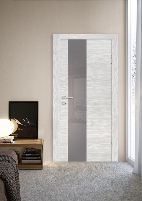 dveri mezhkomnatnyie dveri ekoshpon pvh model p 6 dub skay bezhevyiy seryiy lakobel stil hay tek 03 Межкомнатная дверь модель P-6 имеет прочное каркасное полотно с внутренним наполнением из сотопанели. А также, эта модель защищена кромкой ABS в цвет полотна. Полотна по-умолчанию, не зарезаются под фурнитуру. Возможно исполнение полотен с окрашенной кромкой анодированным методом. <a href="#opisglav">Подробнее</a>