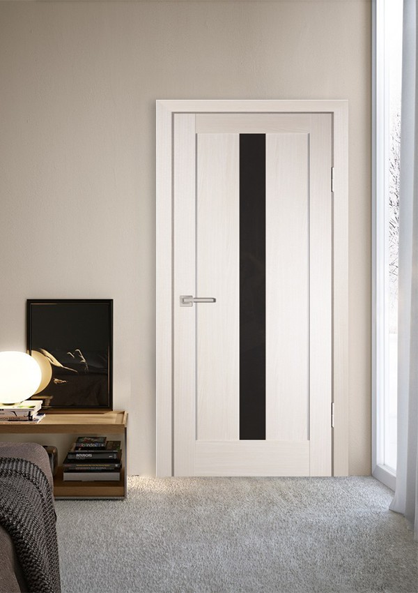 dveri mezhkomnatnyie dveri ekoshpon pvh model ps 02 eshvayt melinga chernyiy lakobel stil hay tek 03 Дверь царговой конструкции Profilo Porte (Профило Порте) модель PS-02 - Полипропиленовое покрытие, с натурально выраженной текстурой дерева. Является экологически безопасным, устойчивым к химическому воздействию и солнечным лучам. Cтильная модель с отличными прочностными, звуко- и теплоизоляционными характеристиками. <a href="#opisglav">Подробнее</a>