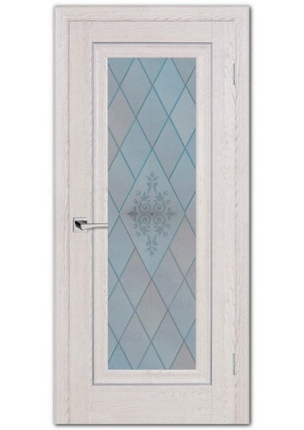 Межкомнатные двери модель PSB-25 Дуб Гарвард кремовый Сатинат