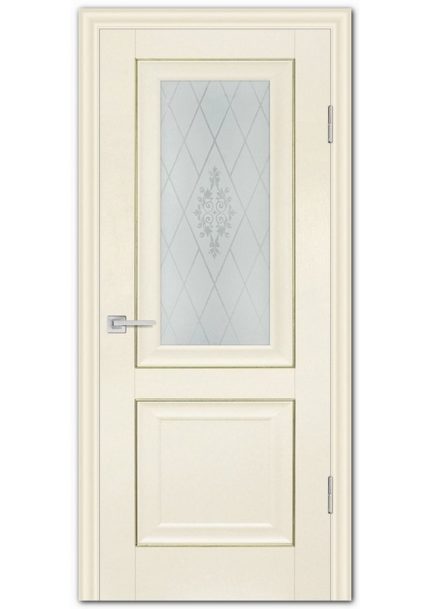 Межкомнатные двери модель PSB-27 Ваниль Сатинат