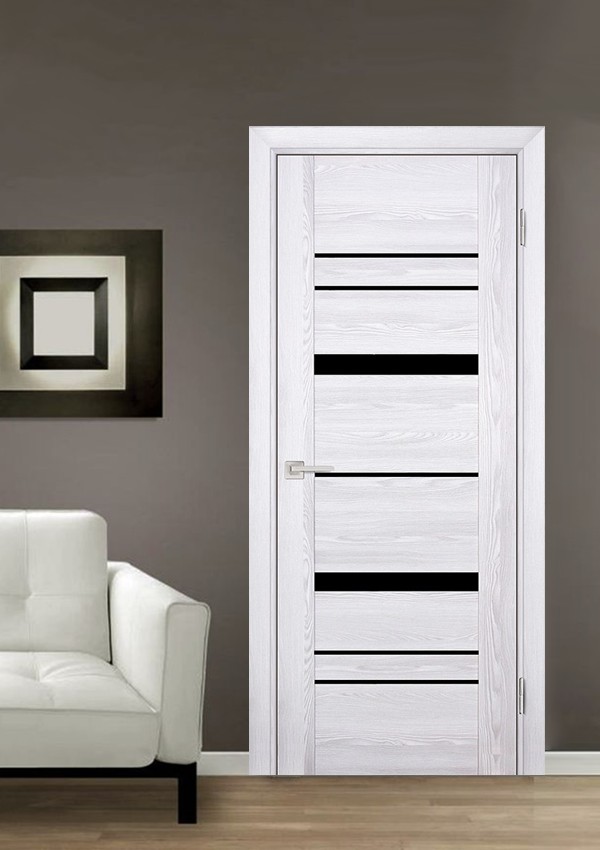 dveri mezhkomnatnyie dveri ekoshpon pvh model psk 2 rivera ays chernyiy lakobel stil hay tek 01 Межкомнатная дверь модели PSK-2 изготавливается с применением бескромочной технологии. Покрытие - НАНОТЕКС с ярко выраженным рисунком фактуры натурального дерева, стойчивое к механическому воздействию и солнечным лучам, не боится влаги. В полотнах используются двойные стекла LACOBEL или зеркальные тонированные вставки, что визуально увеличивает пространство и делает дизайн интерьера более необычным. <a href="#opisglav">Подробнее</a>