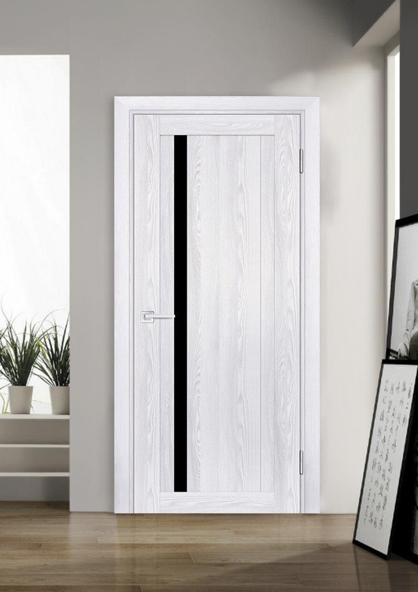 dveri mezhkomnatnyie dveri ekoshpon pvh model psk 8 rivera ays chernyiy lakobel stil hay tek 02 Межкомнатная дверь модели PSK-8 изготавливается с применением бескромочной технологии. Покрытие - НАНОТЕКС с ярко выраженным рисунком фактуры натурального дерева, стойчивое к механическому воздействию и солнечным лучам, не боится влаги. В полотнах используются двойные стекла LACOBEL или зеркальные тонированные вставки, что визуально увеличивает пространство и делает дизайн интерьера более необычным. <a href="#opisglav">Подробнее</a>