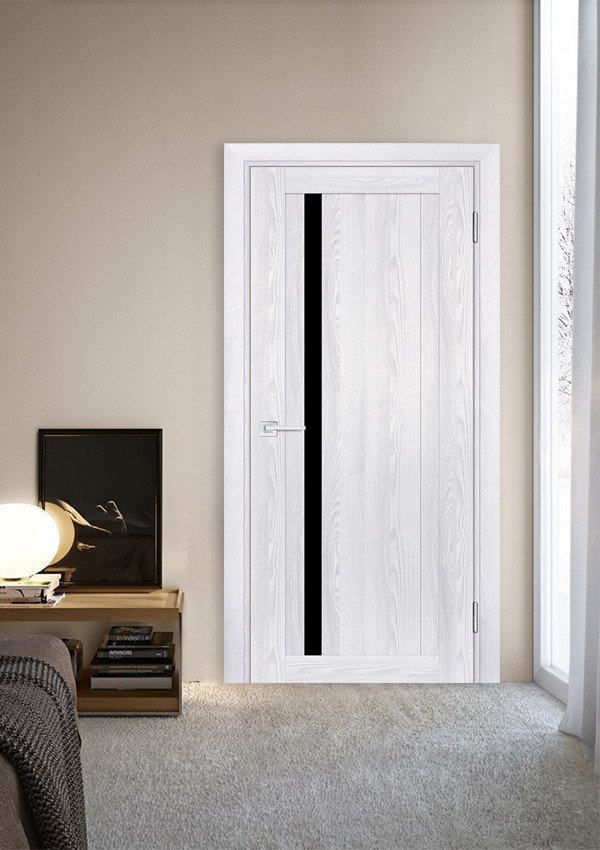 dveri mezhkomnatnyie dveri ekoshpon pvh model psk 8 rivera ays chernyiy lakobel stil hay tek 03 Межкомнатная дверь модели PSK-8 изготавливается с применением бескромочной технологии. Покрытие - НАНОТЕКС с ярко выраженным рисунком фактуры натурального дерева, стойчивое к механическому воздействию и солнечным лучам, не боится влаги. В полотнах используются двойные стекла LACOBEL или зеркальные тонированные вставки, что визуально увеличивает пространство и делает дизайн интерьера более необычным. <a href="#opisglav">Подробнее</a>