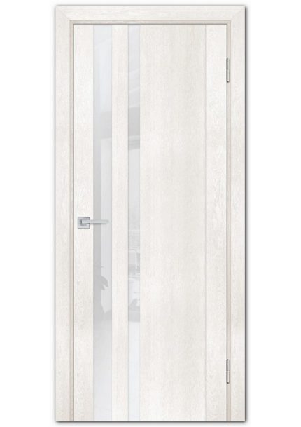 Межкомнатные двери модель PSN-12 Бьянко антико Белый лакобель