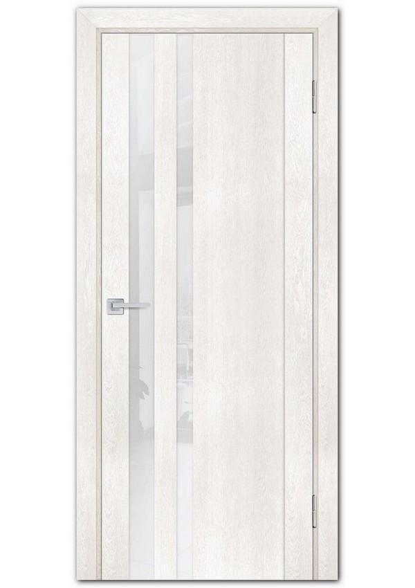 Межкомнатные двери модель PSN-12 Бьянко антико Белый лакобель