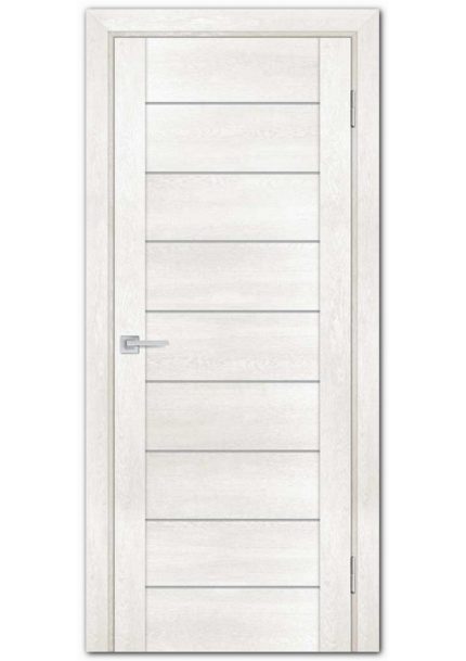Межкомнатные двери модель PSN- 2 Бьянко антико Белый сатинат