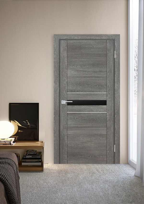 dveri mezhkomnatnyie dveri ekoshpon pvh model psn 3 gridzhio antiko chernyiy lakobel stil hay tek 03 Межкомнатнык двери модели PSN- 3 Идеально имитирует фактуру дерева. Применяется отделка - шпон NANO-FLEX. Многослойное покрытие, на ощупь бархатистое, теплое. Устойчиво к влаге и бытовым моющим веществам. Не выгорает и не выцветает. В моделях серии PSK отсутствует верхняя и нижняя горизонтальные царги, что придает дверной конструкции визуальную легкость. <a href="#opisglav">Подробнее</a>