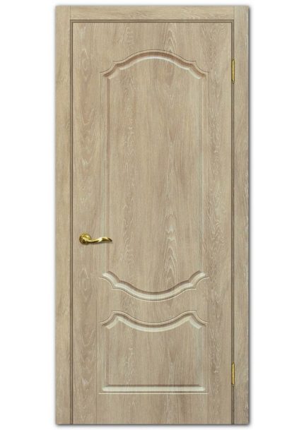 Межкомнатные двери модель Сиена-2 Дуб песочный
