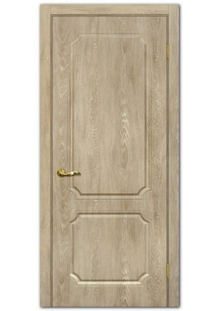 Межкомнатные двери модель Сиена-4 Дуб песочный