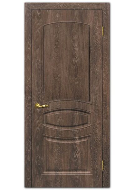 Межкомнатные двери модель Сиена-5 Дуб корица