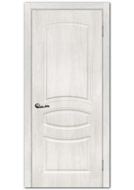 Межкомнатные двери модель Сиена-5 Дуб жемчужный