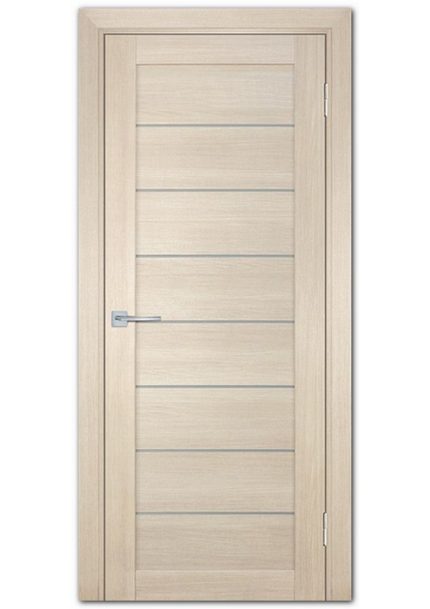 Межкомнатные двери модель ТЕХНО-708 Капучино Белый сатинат
