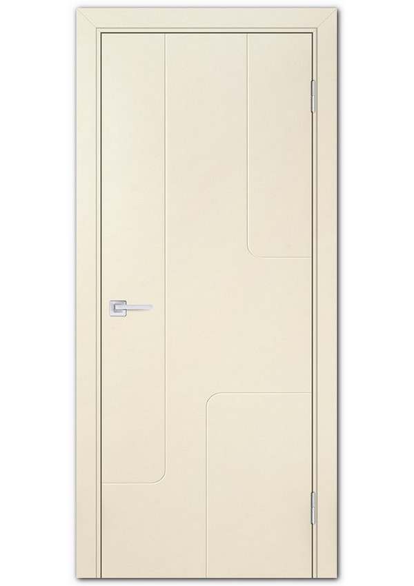 Межкомнатные двери модель Смальта-Лайн 01 Айвори ral 1013