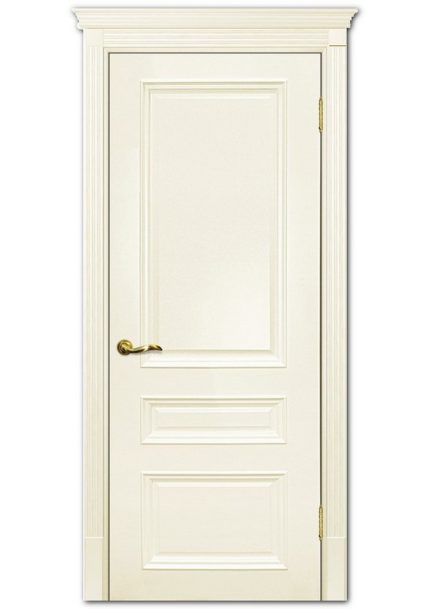 Межкомнатные двери модель Смальта 06 Слоновая кость ral 1013