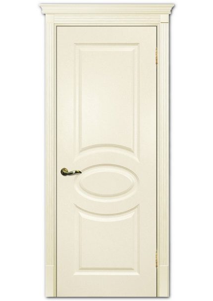 Межкомнатные двери модель Смальта 12 Слоновая кость ral 1013