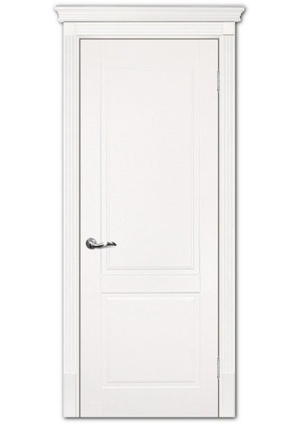 Межкомнатные двери модель Смальта 15 Молочный ral 9010